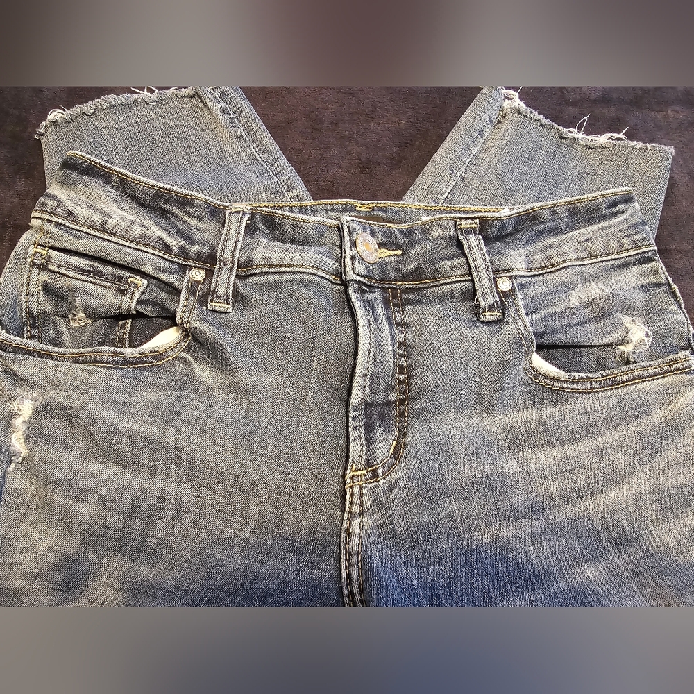 Silver Jeans Distressed Boyfriend Jeans